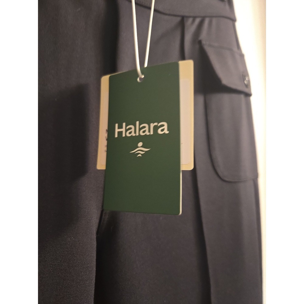 Halara High Waisted Side Flap Pocket Flare Casual Cargo Pants Size Small Petite - Picture 5 of 16